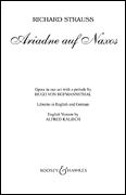 ARIADNE AUF NAXOS GERMAN VOCAL SCORE cover